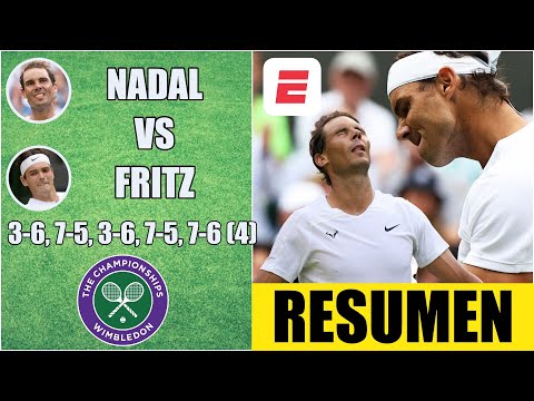 ¿Cuántas veces Rafa Nadal ha sido finalista en Wimbledon?